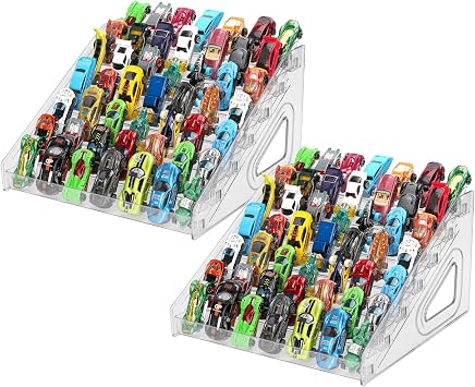 7-Tier Toy Car Display Case for 164 Toy Cars