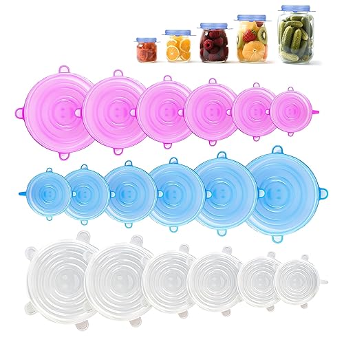 Silicone Stretch Lids (Set of 6)