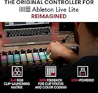 Vista 3 de Consola de sonido Akai Professional APC Mini Regulador digital Ableton Live con descarga de Ableton Live Lite