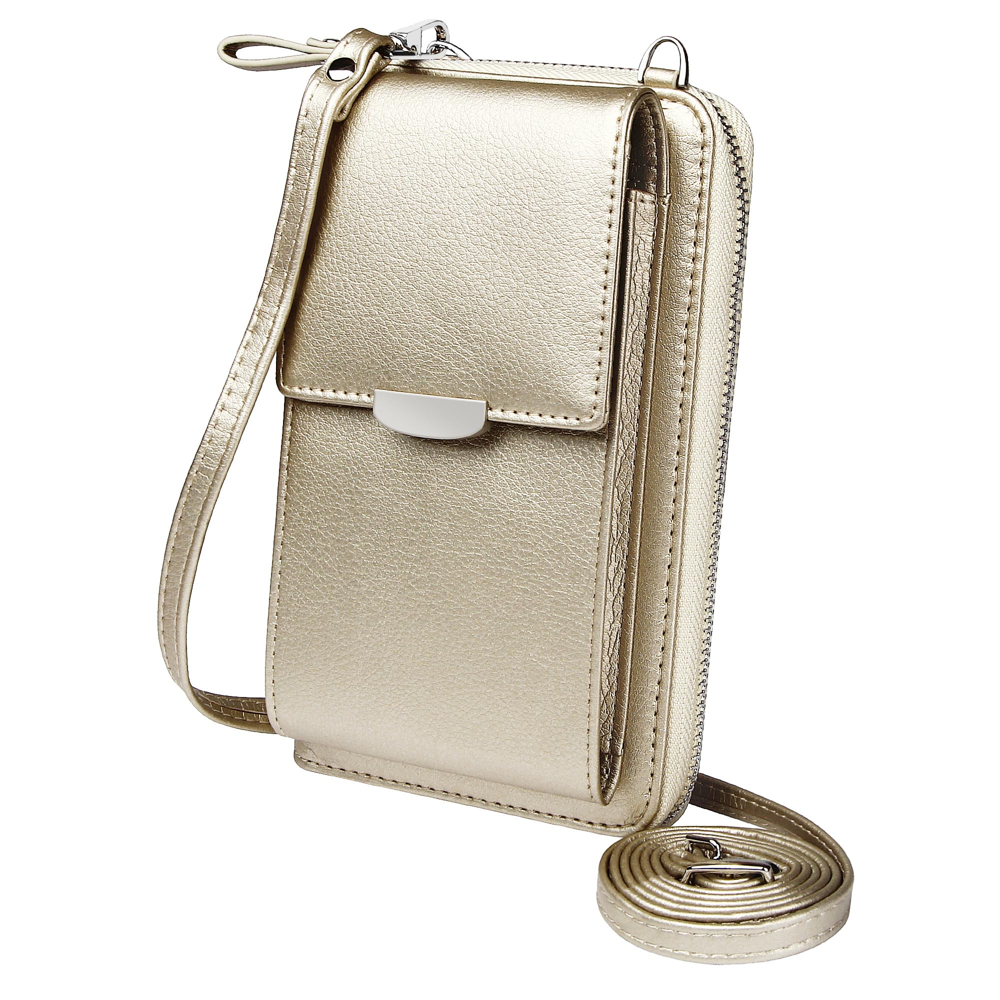 Photo 1 of [MISSING STRAP] KUKOO Small Crossbody Bag Cell Phone Purse Wallet with Credit Card Slots for Women