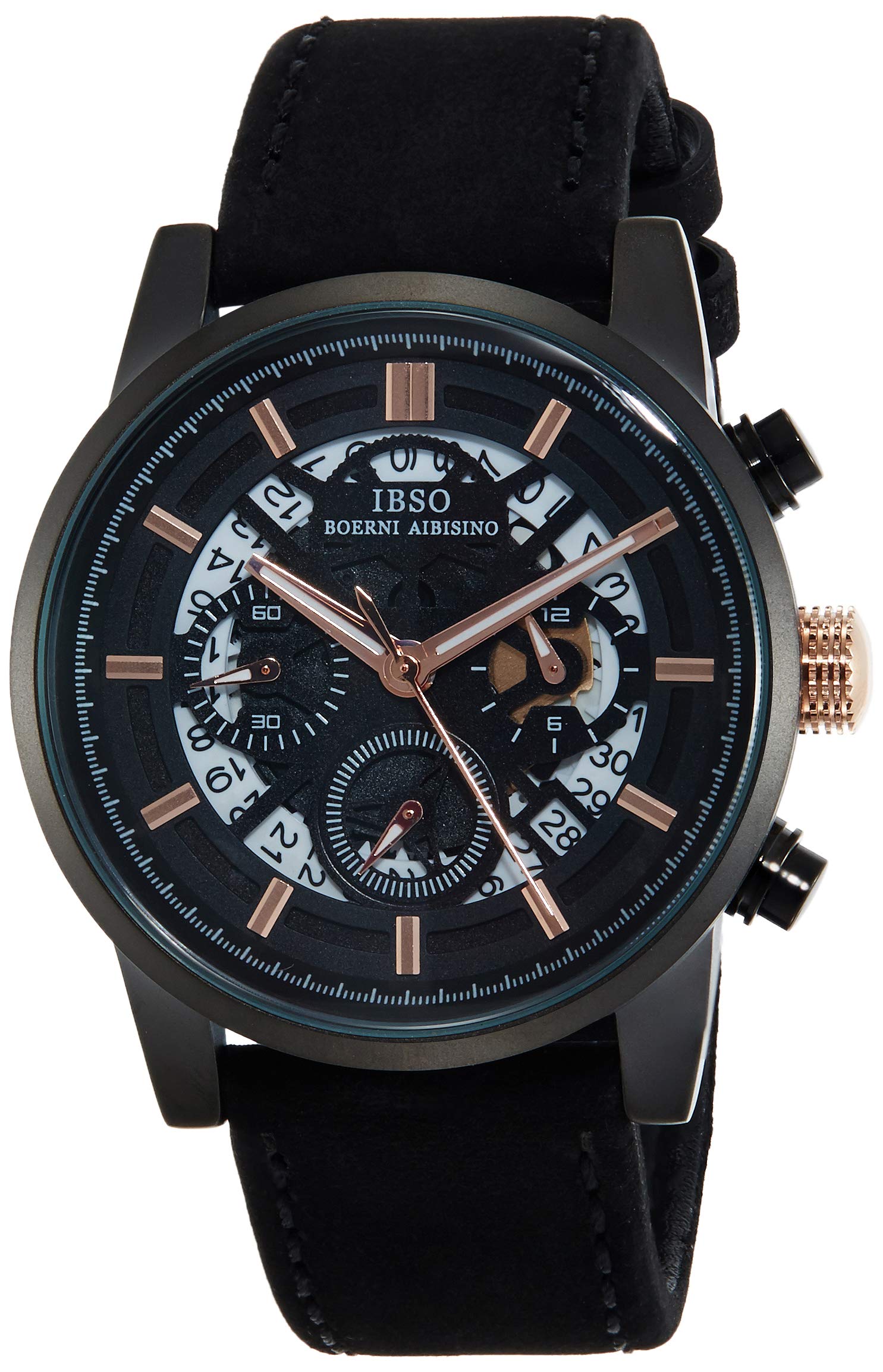 IBSO Analog Black Dial Mens Watch - S6860gbk (B07G1TFHVC) Amazon Price History, Amazon Price Tracker