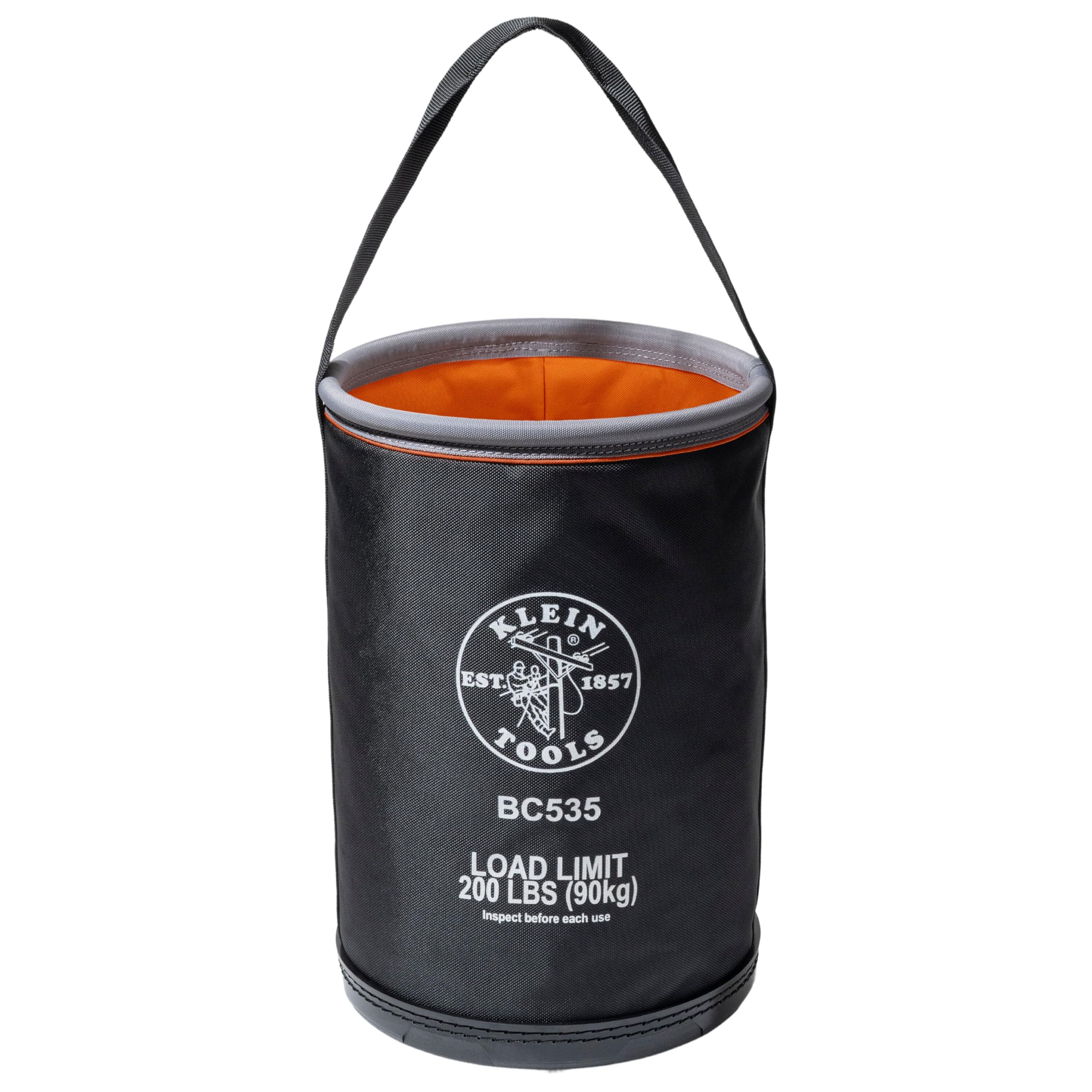 Klein BC535 Utility bucket, 17 in., 200 lb. load