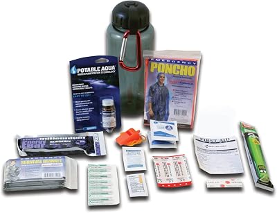 Ready America 70060 Deluxe Water Bottle Survival Kit