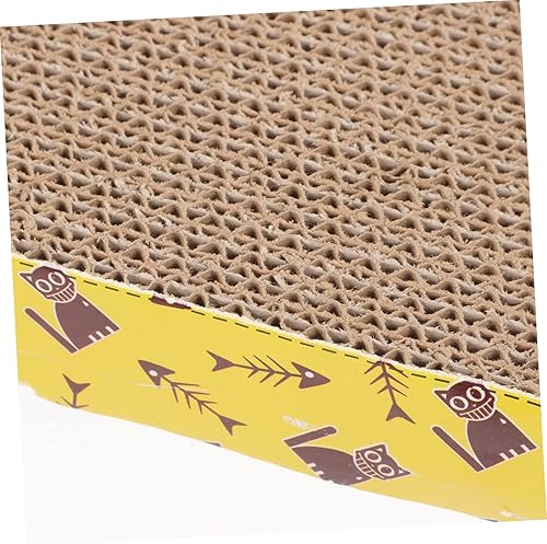 Miniatura 8 de Balacoo Almohadilla para arañazos para mascotas, fundas protectoras para mascotas, alfombra para interiores, alfombra de área corrugada, cartón