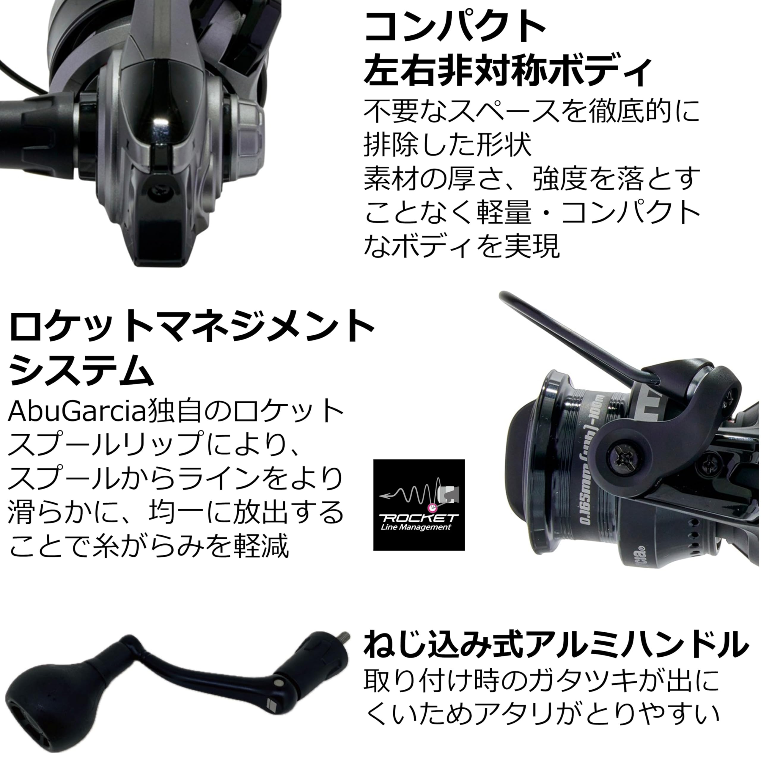 Amazon.co.jp: アブガルシア（Abu Garcia）: アジ メバル ライトソルト