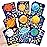 27 Sheets Space Stickers Make Your Own Planet Stickers Games,Easy to Peel and Stick,Make a face Outer Space Sticker for Kids,9 Planets Solar System Birthday Party Favor Sticker for Kids