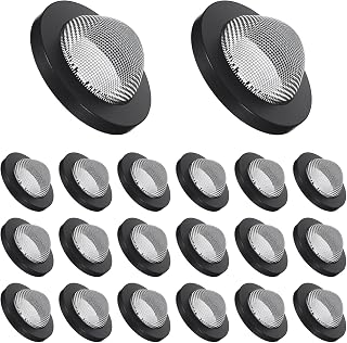 25pcs Hose Washer with Screen,Garden Hose Screen Filter,Pipe 3/4 Inch,Stainless Steel Inlet Hoses Washer with Screens for Washeres Washing Machine Hoses Filter Shower Washeres