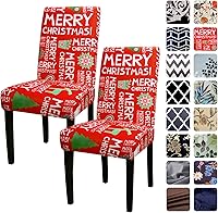 Vista 24 de Fundas elásticas para sillas de comedor, extraíbles y lavables, protector de asiento funda para silla Parson para comedor, fiesta, banquete, hotel