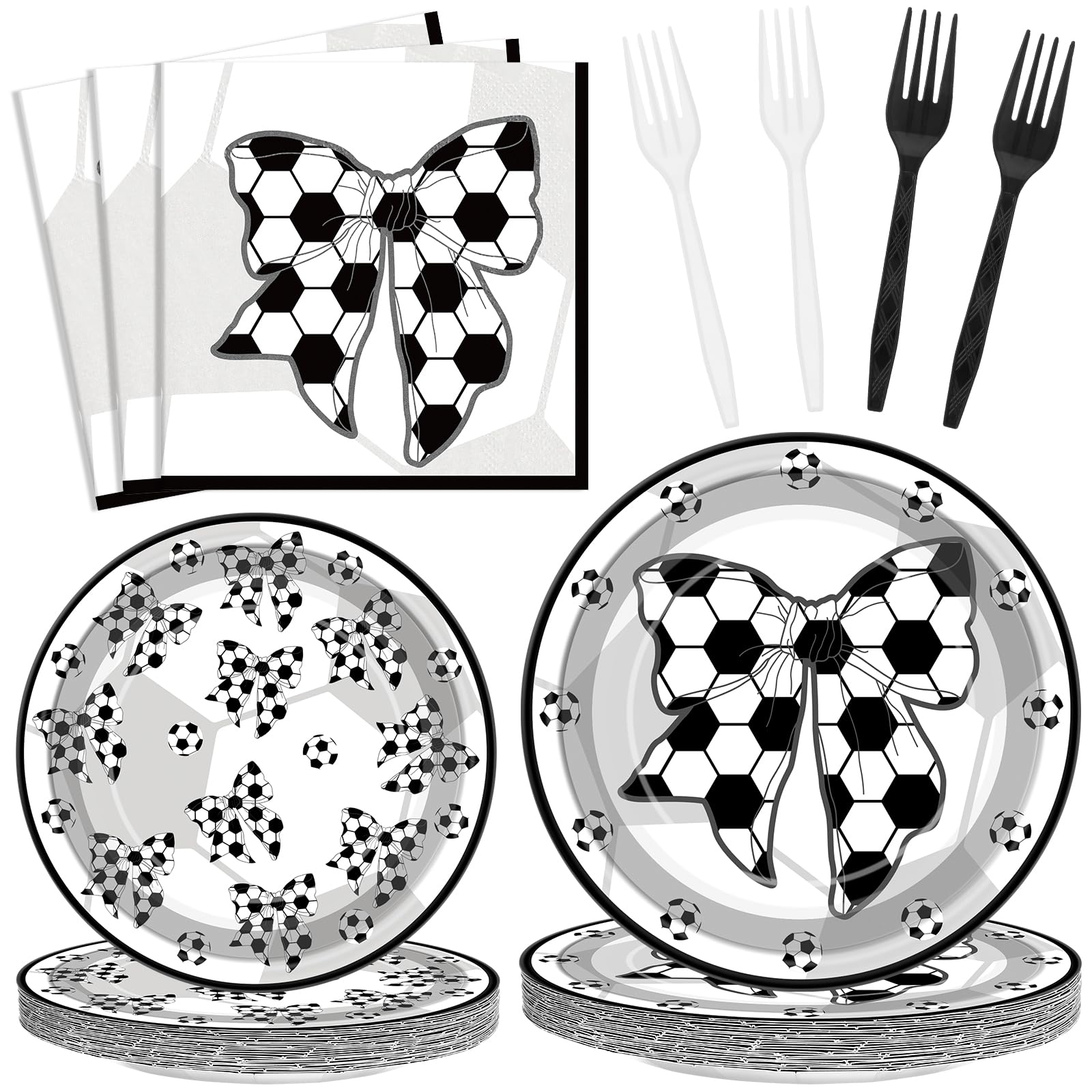 Vaisselle jetable baby shower et fête d'équipe sportive Havawish pour vos buffets de fête