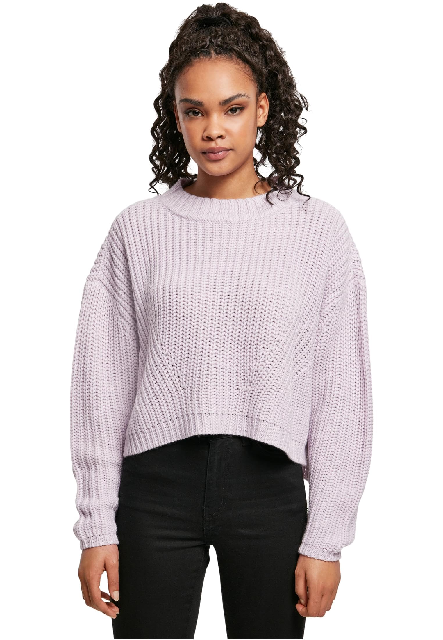 Urban Classics Women's Violet Sweatshirt Woman Wide Oversizeer