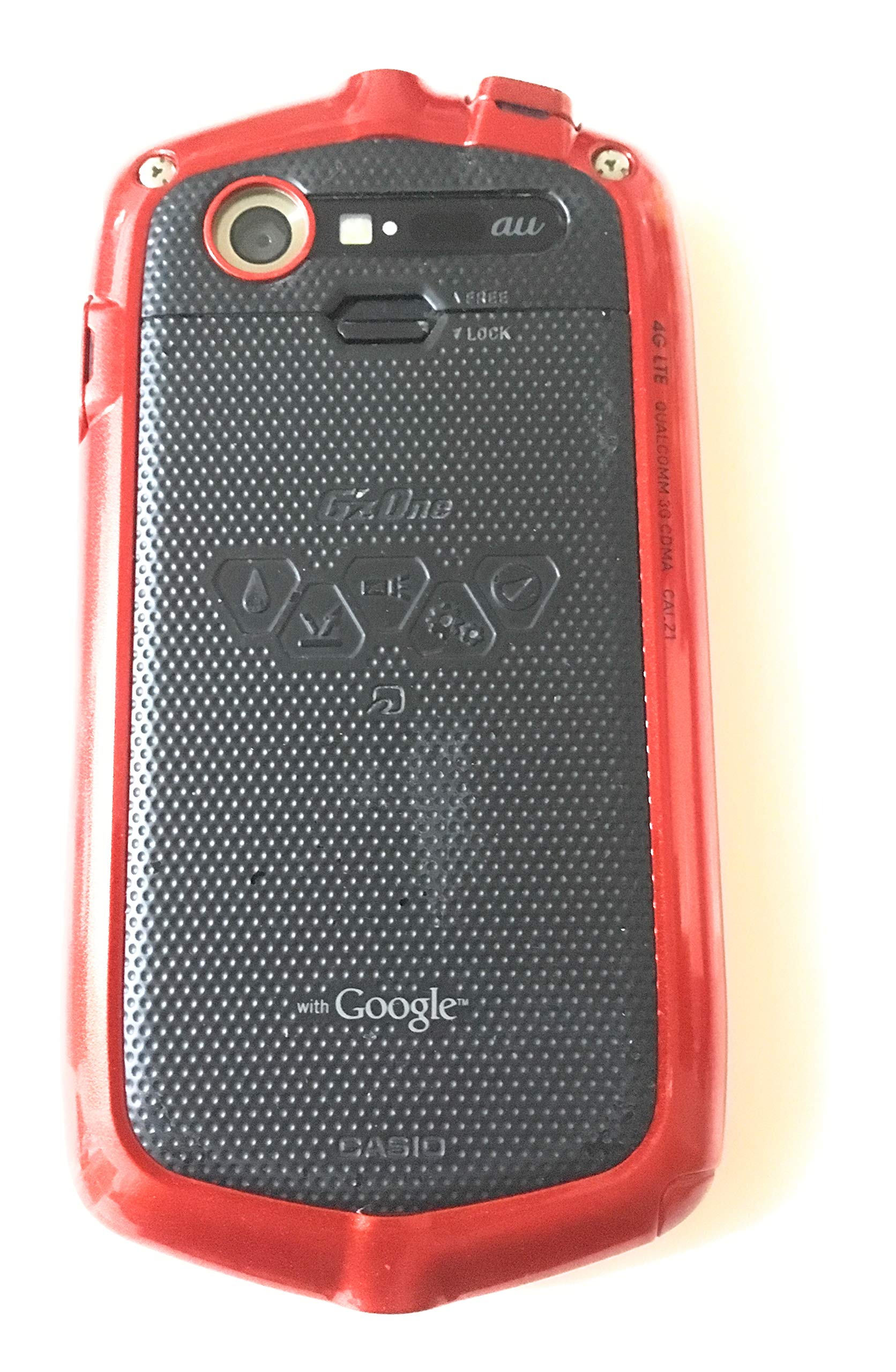 Amazon | G'zOne TYPE-L CAL21 au [レッド] | スマートフォン本体 通販