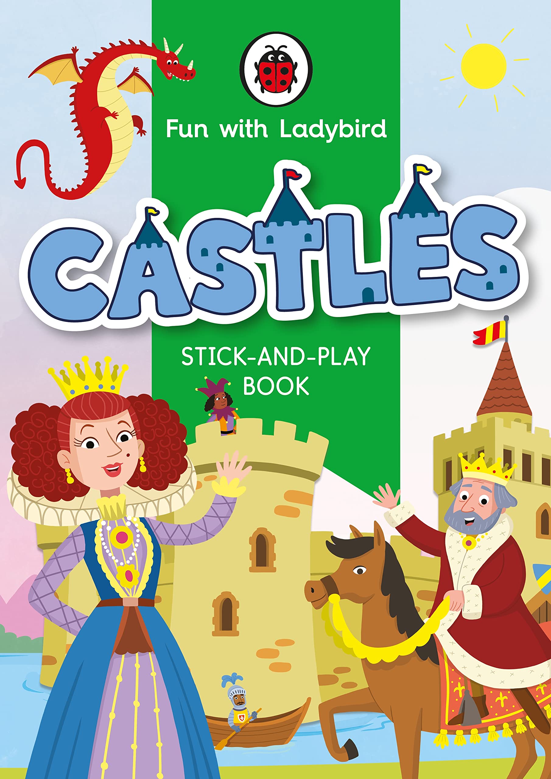 Fun With Ladybird: Stick-And-Play Book: Castles, Ladybird 9780241535110 New,.