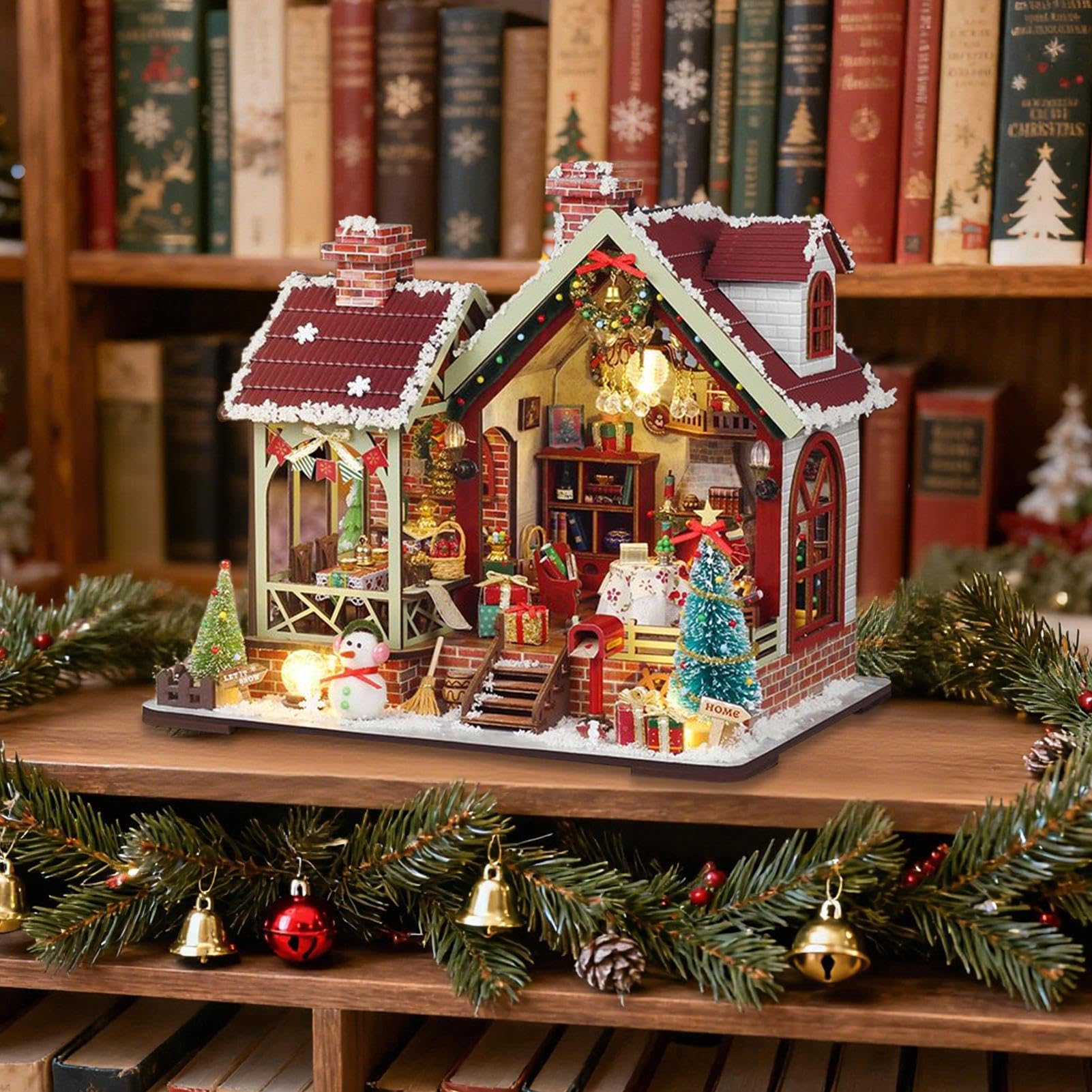 Kit Di Costruzione Mini Casa | Set Di Artigianato Fai Da Te in | Legno 3D Creativo per Le, Adolescenti E Adulti | Attività Educativa Divertente Ragazzo