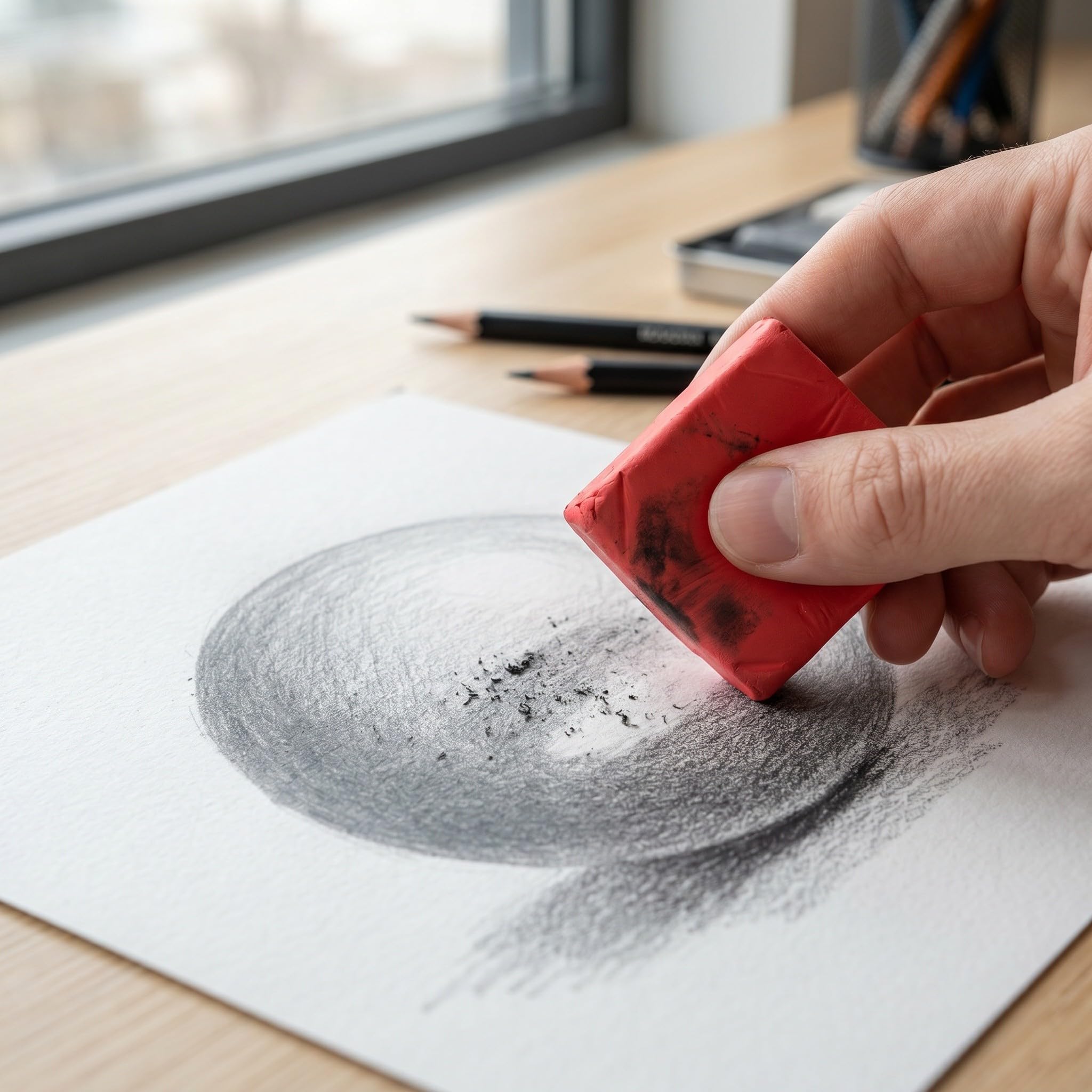 OUNONA 60 gomme modellabili, colorate e morbide per disegnare - Materiale scolastico per artisti, studenti, ufficio, compiti, esami, insegnanti, disegno e progettazione.