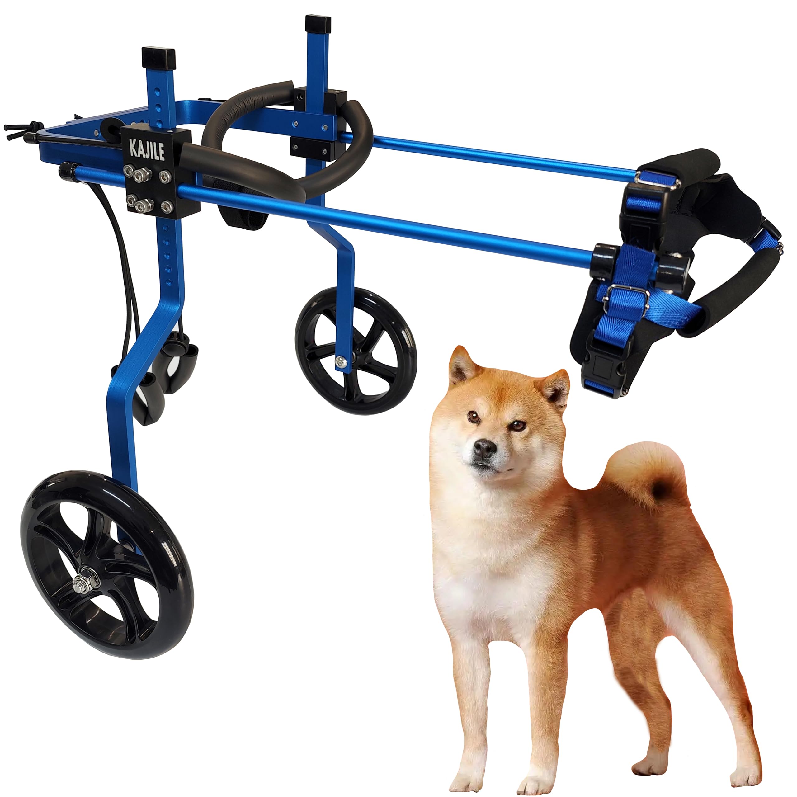 犬　車いす用カート(柴犬) Amazon.co.jp: KAJILE 調整可能な犬用車椅子、ペットカート、ハンディ