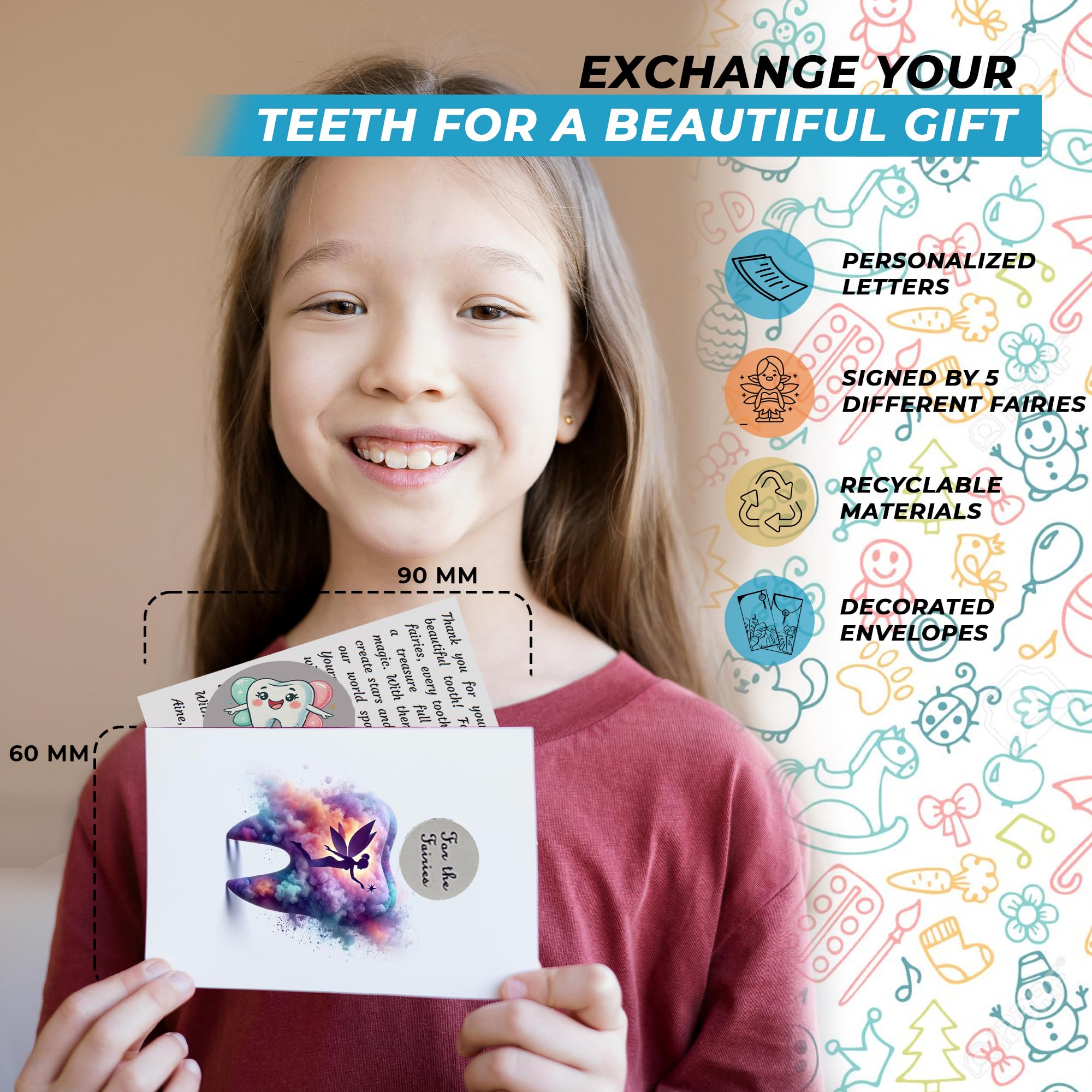 Tooth Fairy, Multicolor, Large - Image 4