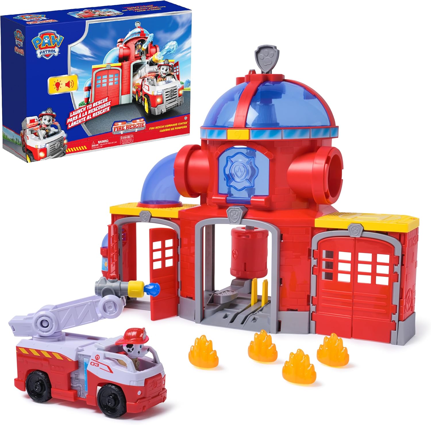 Fire Rescue Playset