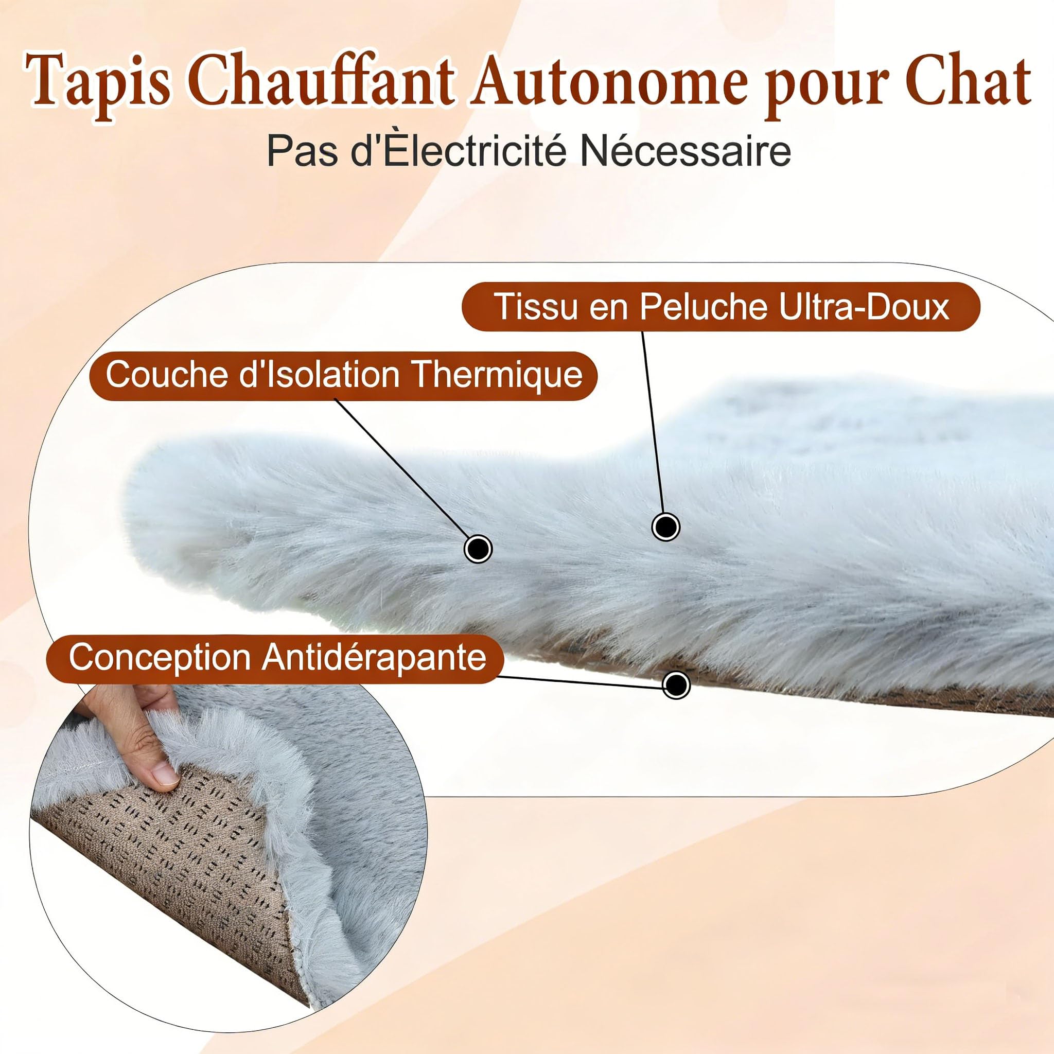 HiCaptain Maison pour chat d'extérieur résistante à l'hiver Chats en plastique sauvage Maison pour chat d'extérieur Abri pour chiot pour petits animaux de compagnie moyens Parc pour animaux de