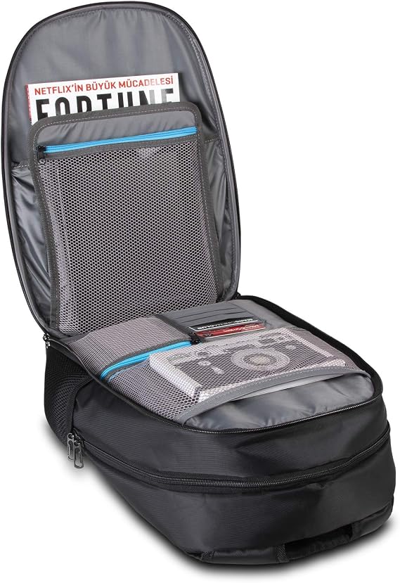 Classone BP-IT300 Gladiator Series 15.6 Compatible Notebook Bag - Black