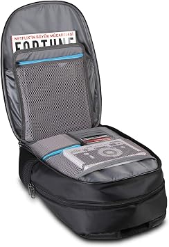 Classone BP-IT300 Gladiator Series 15.6 Compatible Notebook Bag - Black