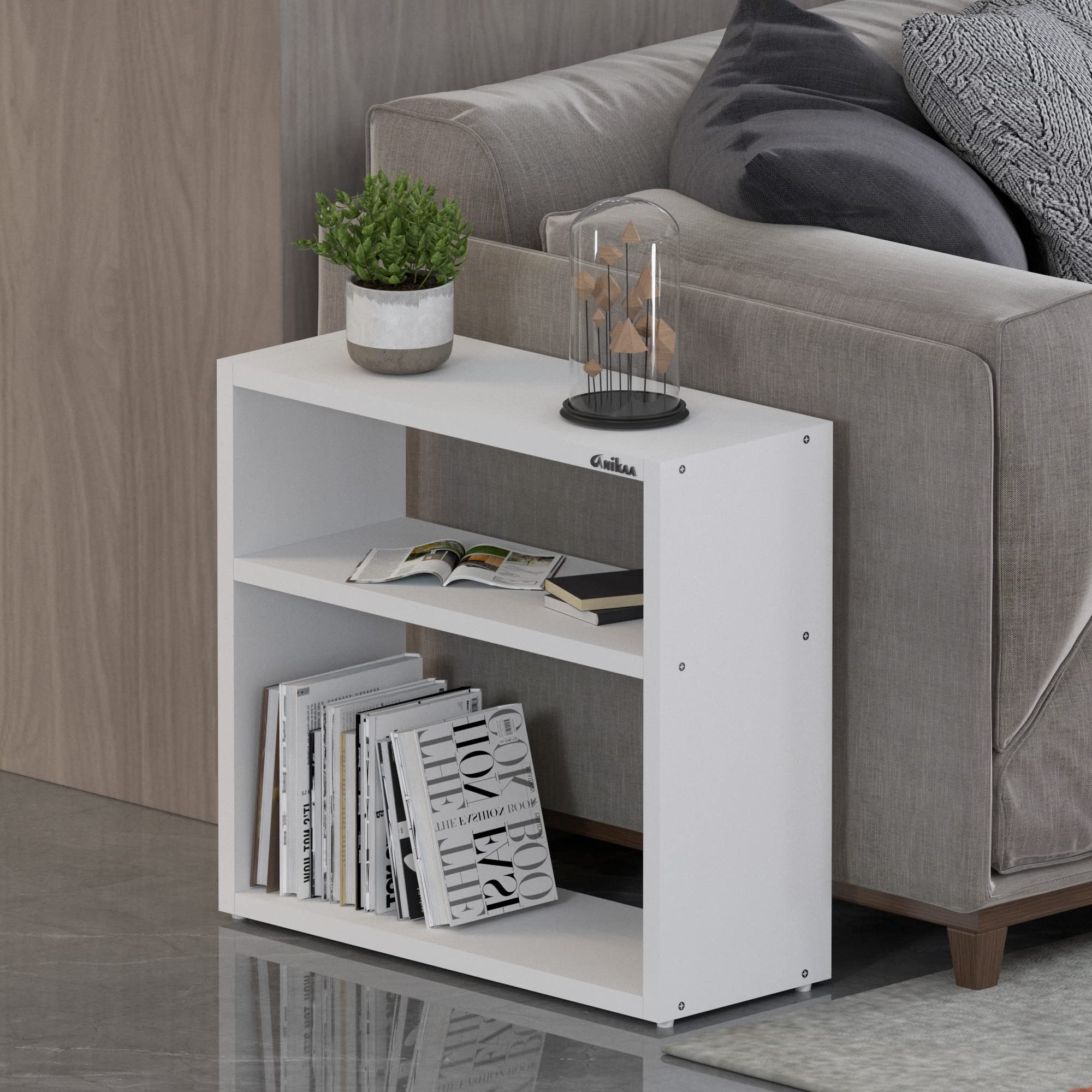 Anikaa Patty Engineered Wood Side Table/Bedside Table/Sofa Side Anikaa Patty Engineered Wood Side Table/Bedside Table/Sofa Side
