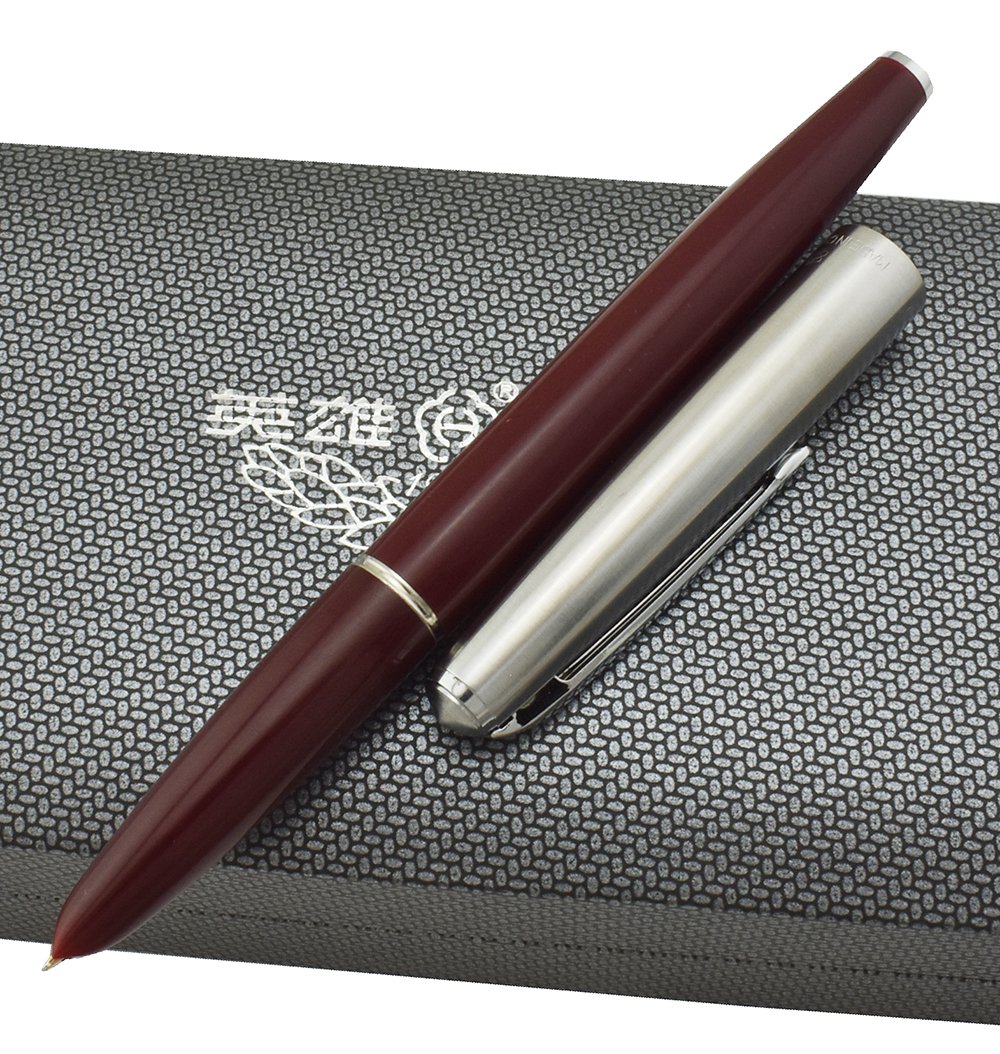 【追込み調整済】英雄100　ヒーロー　14金ペン先　細字　万年筆 Amazon | 英雄 100 万年筆 14 k 金ペン先 - 金のペン | 万年筆