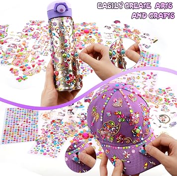 Gifts for Girls DIY Water Bottle and Baseball Cap 5 6 7 8 9 10 Years