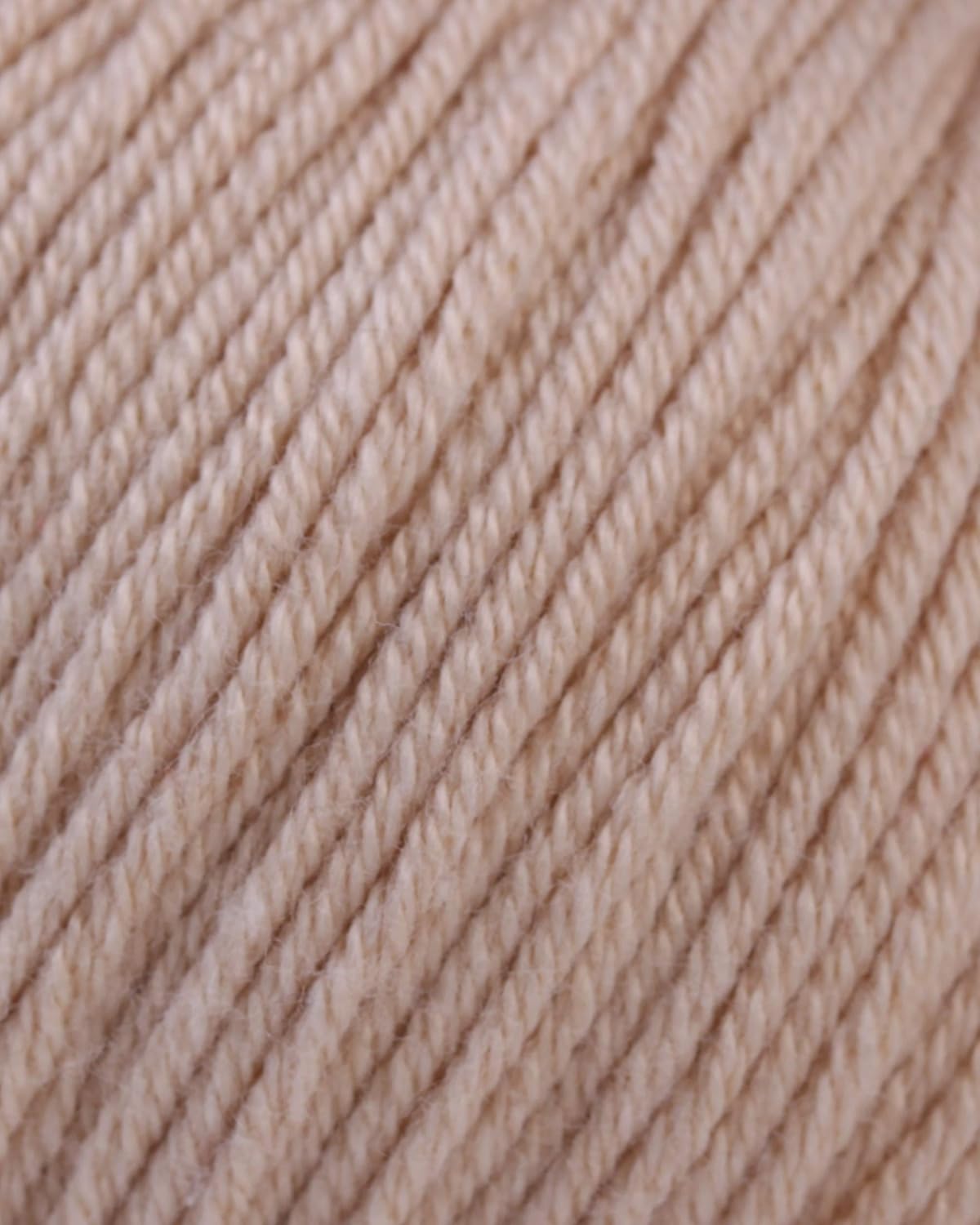 GAZZAL 4 Ball (Skein) Baby Cotton, 60 Cotton Each 1.76 Oz (50g) 150 Yrds (165m) Soft, 2 - Fine Baby Yarn, Soft and Popular (3445 - Beige)