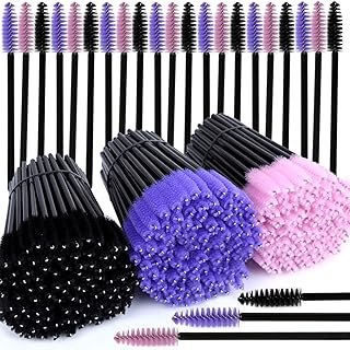 Disposable Mascara Wands, 300 Pcs Teenitor Eyelash Brushes Set Eyebrown Makeup Brush Applicators Kit For Thick Or Thin, Lo...