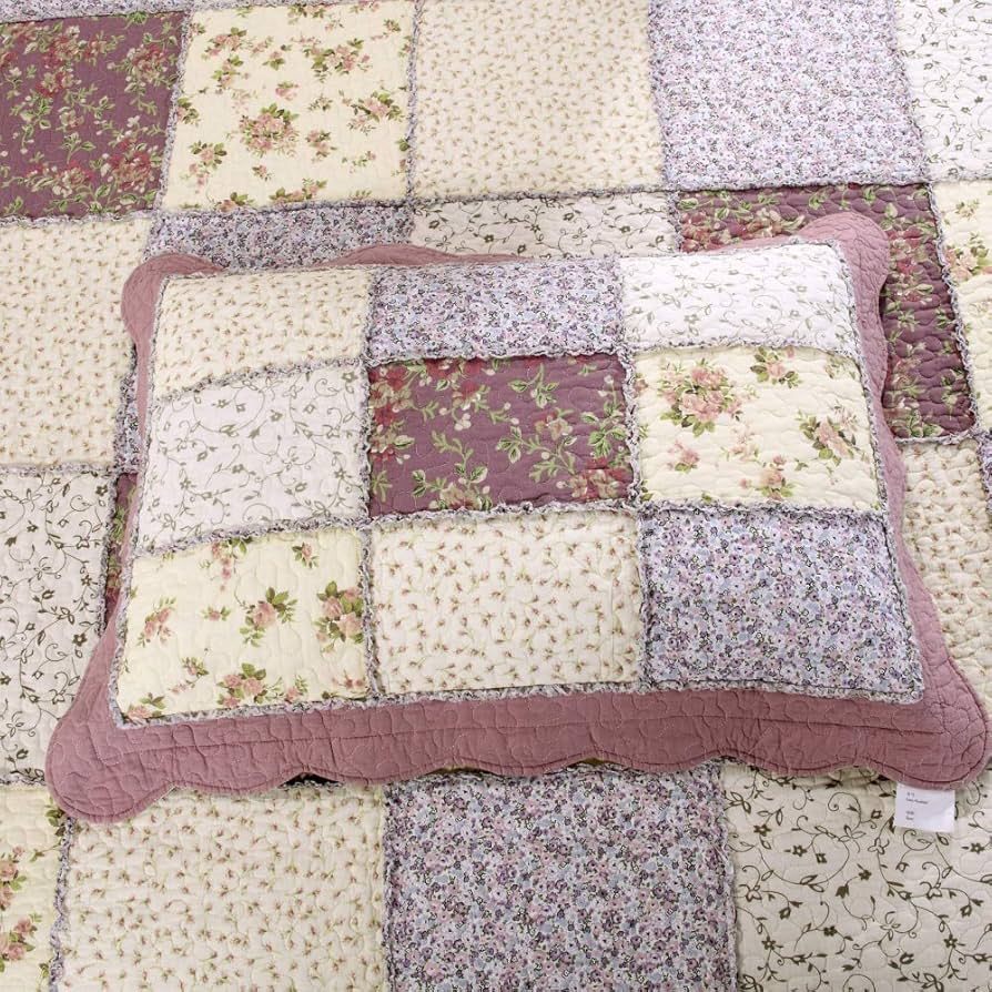 Amazon｜ベッドカバー ダブルサイズ キルトベッドスプレッド キング