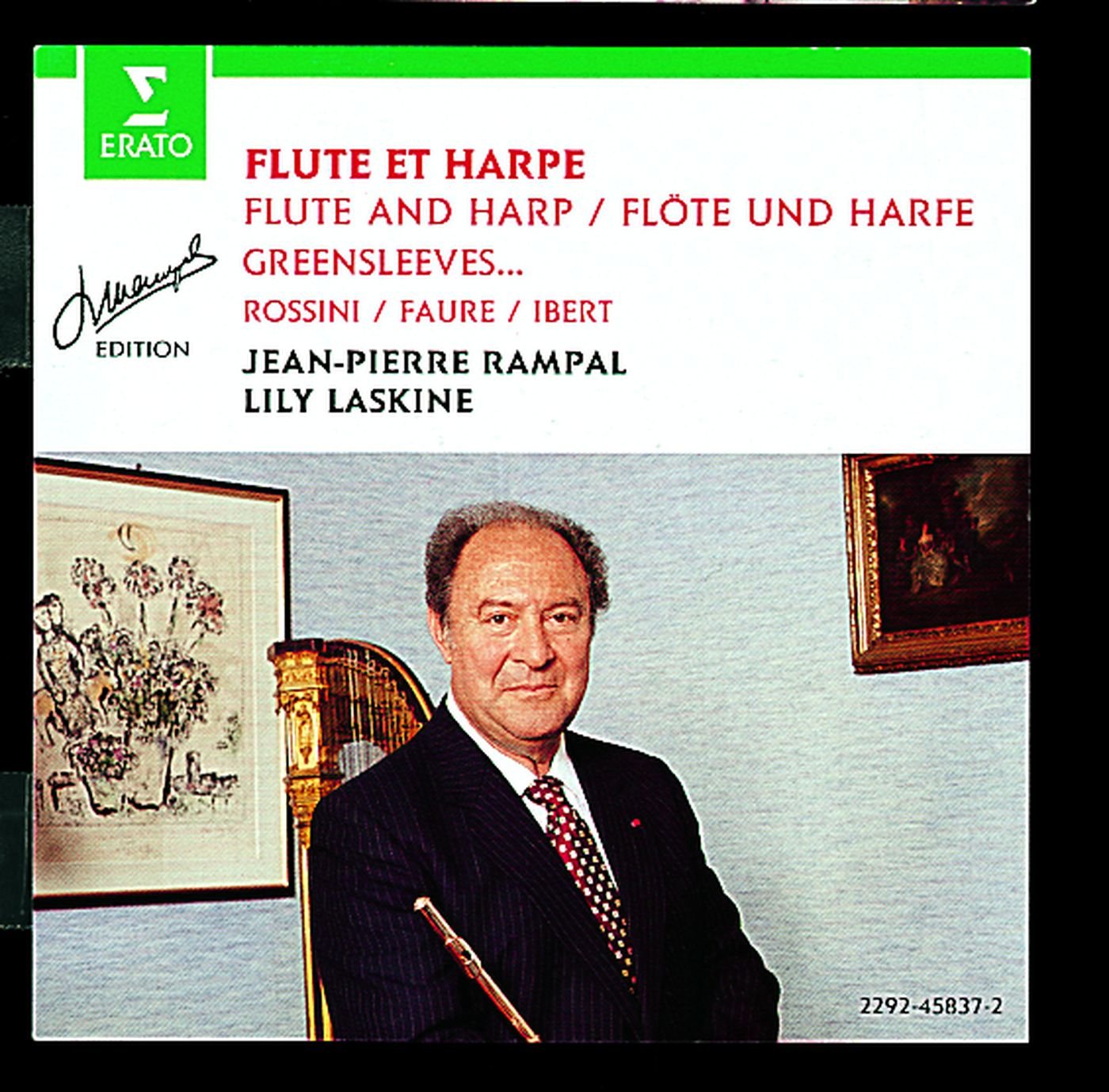 Va: Works For Flute And Harp [Audio CD] Various Artists (Collections)
