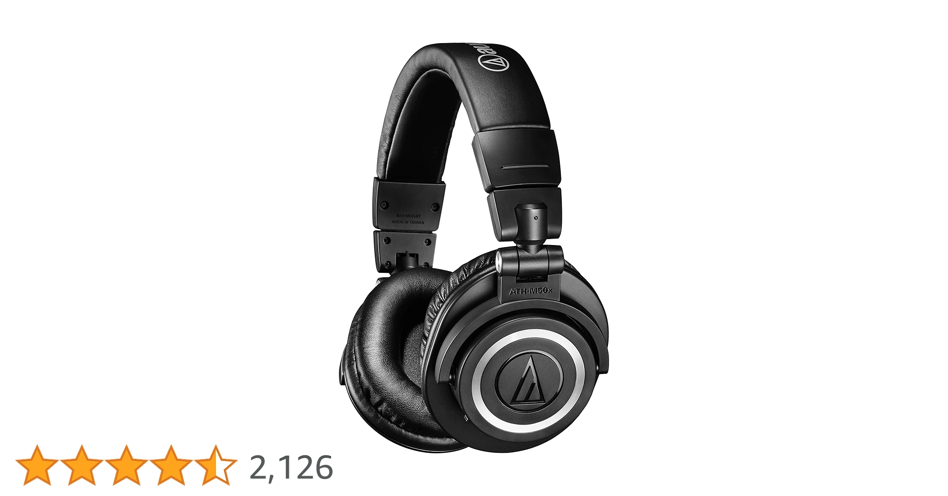 audio-technica ATH-M50x bt2 ブラック Audio Technica ATH-M50xBT2 Over-Ear Sound Isolating