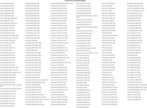 Miniatura 2 de Tusk Elevadores de manillar barras de 78 pulgadas, altura de 1.181 in para Kawasaki Versys-X 300 (ABS) 2017-2021