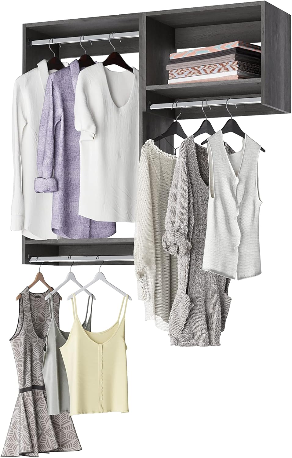 Buy Modular Closet System Hanging Closet Organizer and Clothes