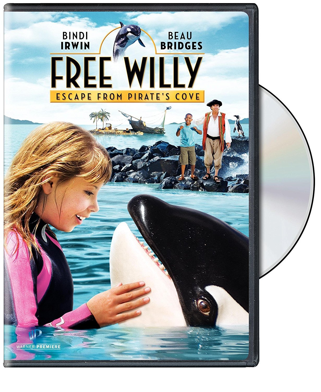 Free Willy Escape from Pirate's Cove DVD USA para aprender inglés con cine de aventuras