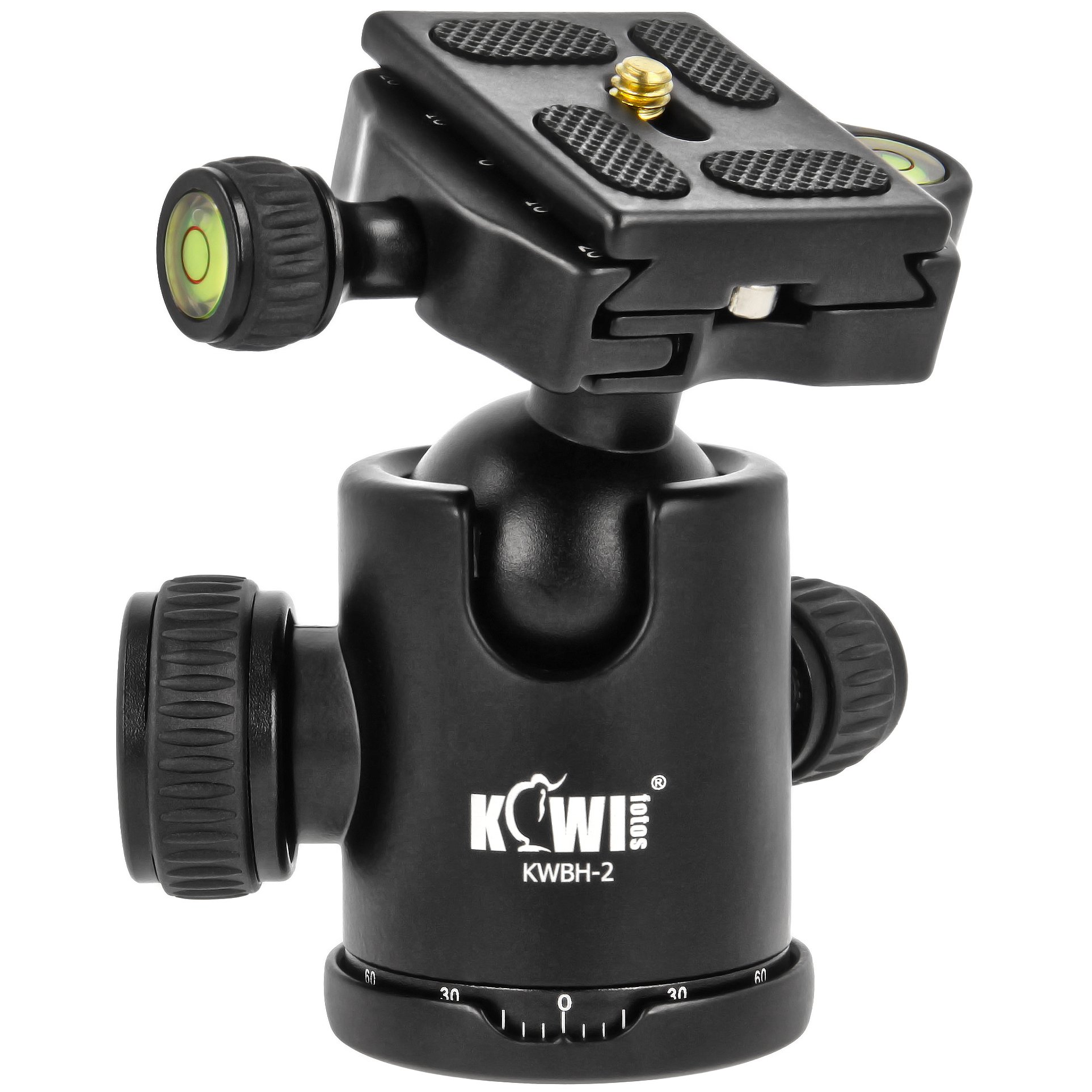 Buy Kiwifotos Ball Head with Friction Control Brake and Quick 3/8 Inch