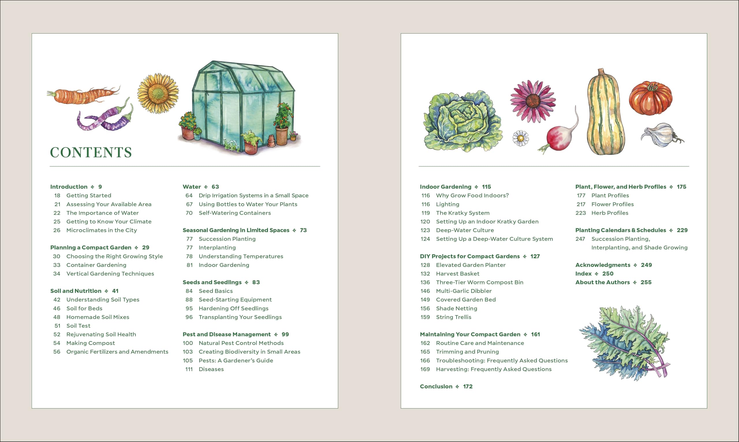 The Compact Garden: A Beginner's Guide to Growing Vegetables in Small Spaces