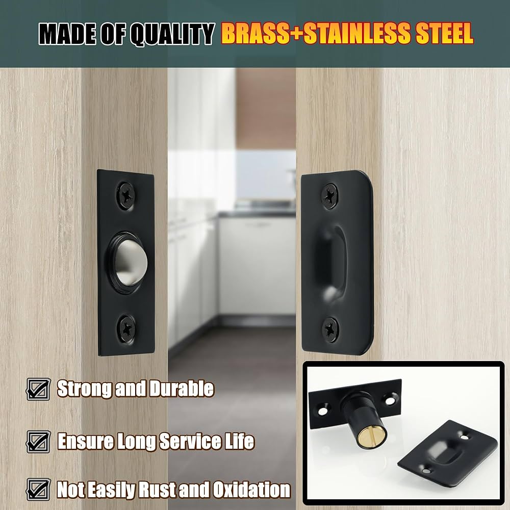 ASTALT 狭ピッチKeyballBLE Alise Door Ball Catch,Drive in Ball Catches with Strike