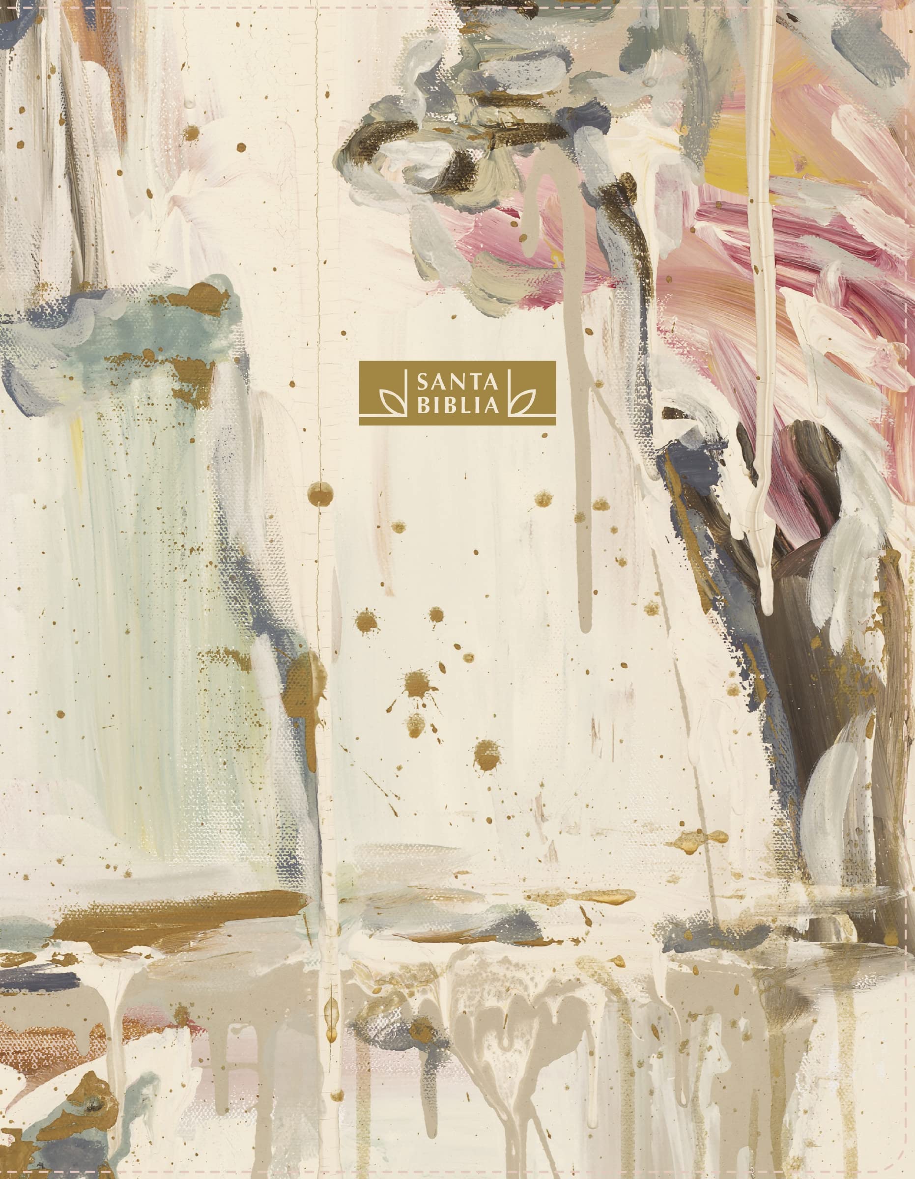 Nbla, Santa Biblia, Edición Artística Ilustrada, Leathersoft, Multicolor/Crema, Palabras de Jesús En Rojo, Comfort Print: Nueva Biblia de Las ... diseño, palabras de Jesús en rojo