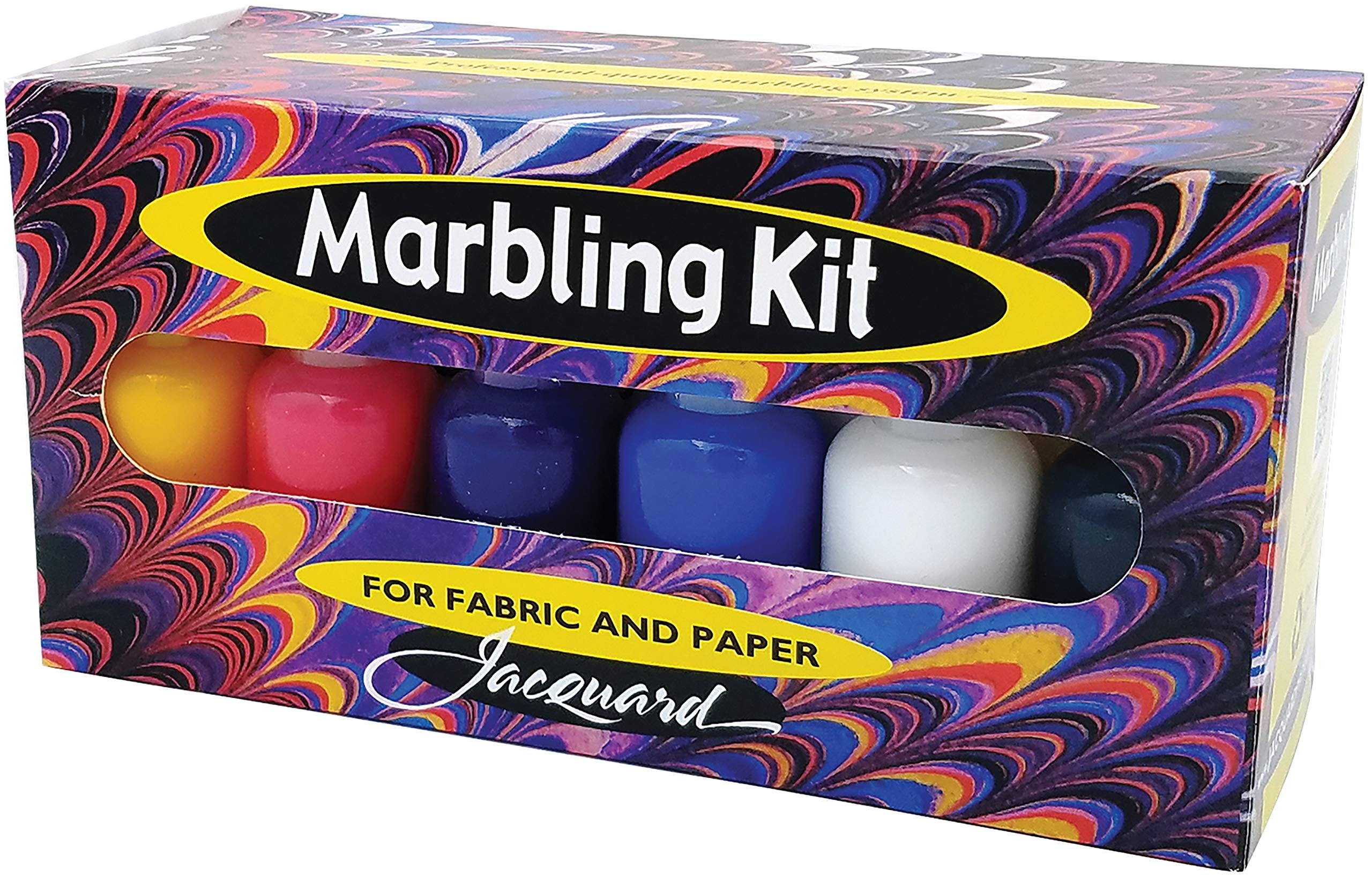 Jacquard Marbling Kit for Fabric and Paper by Jacquard