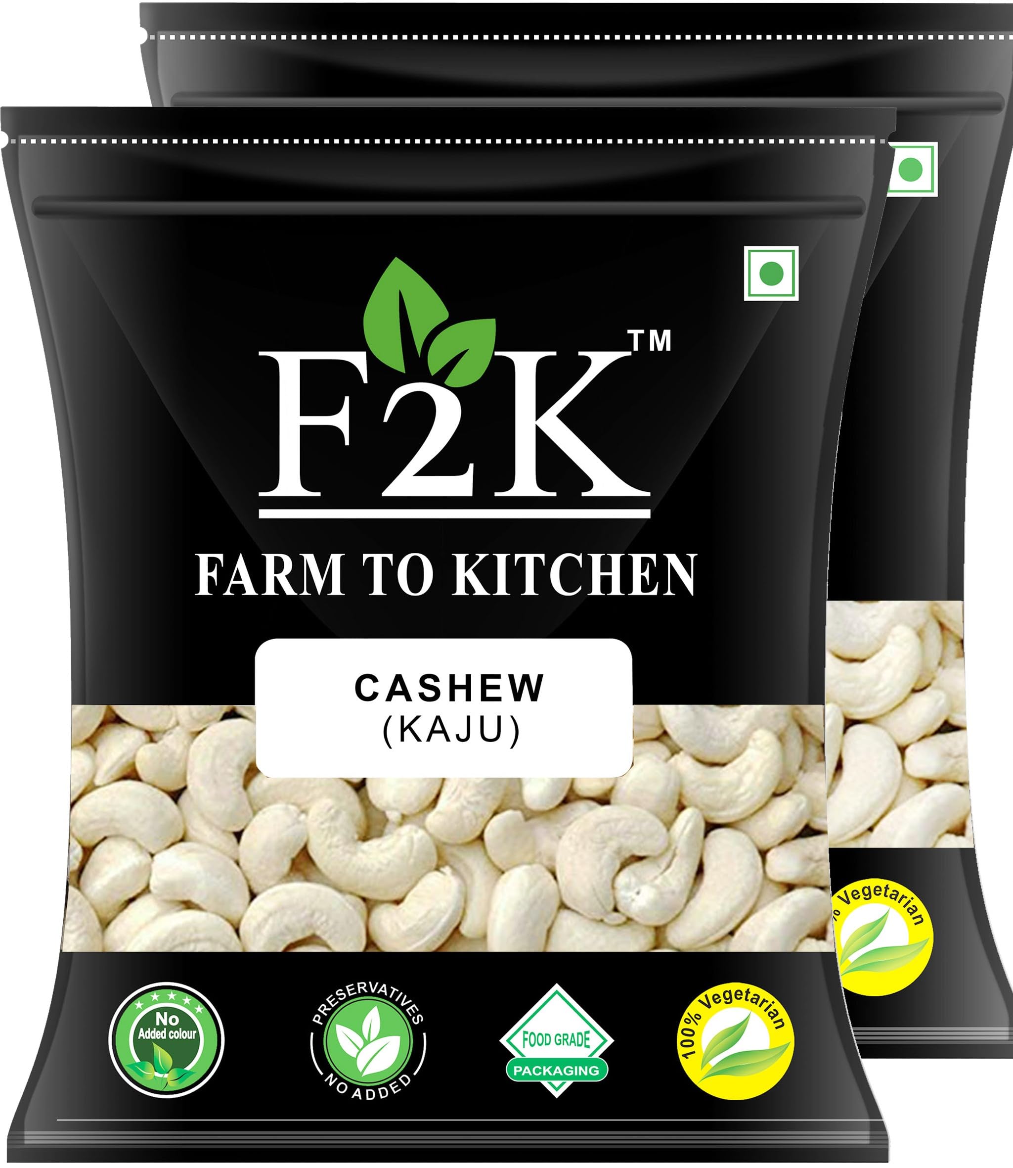 F2K cashew 500 g | kaju | Premium Big size 2x250g | 100% natural & crunchy (B0CHM7PVFZ) Amazon Price History, Amazon Price Tracker