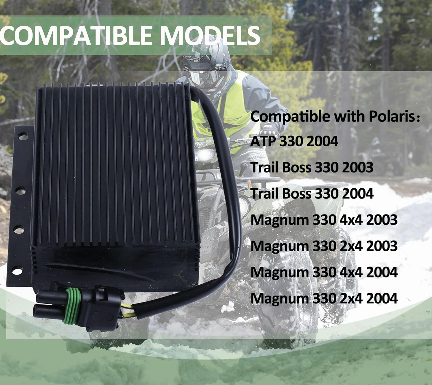 Electronic Control Module 4010944 Compatible with Polaris 2003 2004 Trail Boss 330,Magnum 330 2X4,Magnum 330 & 2004 ATP 330