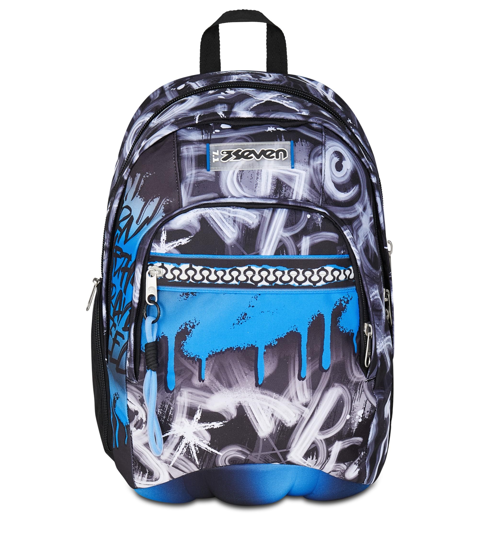 Zaino Scuola Seven Dual Ragazze - 31 Litri Doppio Scomparto Con Porta PC
