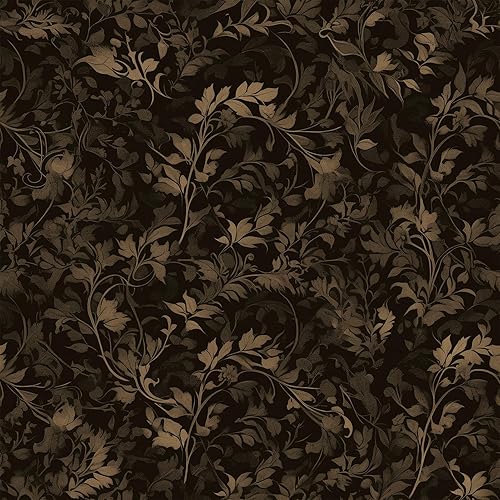 Miniatura 13 de FLFK Papel pintado de pavo real negro y azul oscuro, mural de pared de despegar y pegar para sala de estar, dormitorio, cocina, oficina, decoración