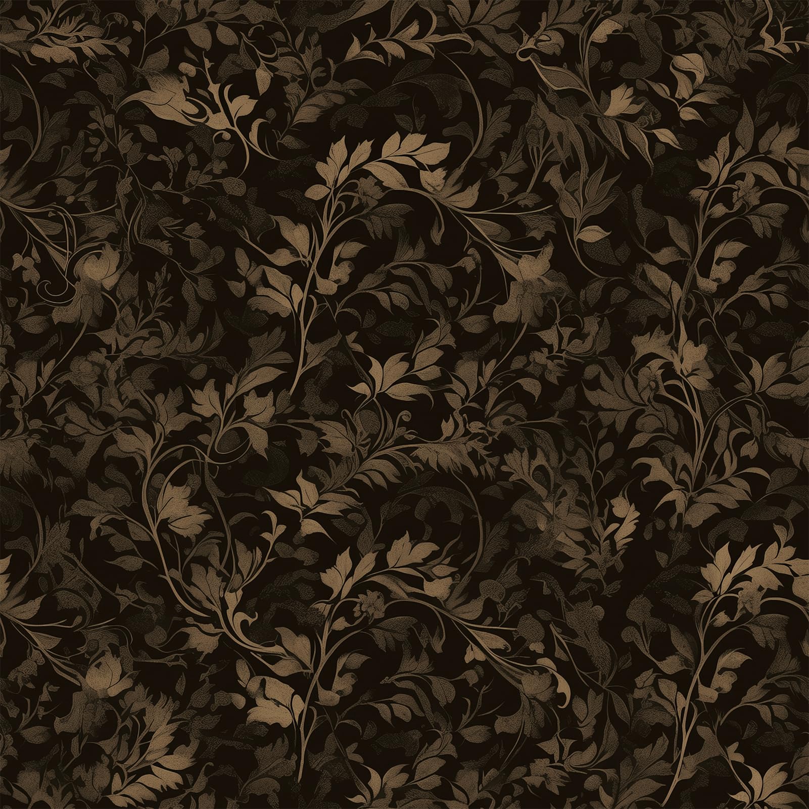 FLFK Gothic Black Wallpaper Peel and Stick Vintage Floral Wall Paper 16in x 128in(40cm x 325cm) Self Adhesive Removable Vinly Contact Paper for Bedroom Bathroom Shlef Cabinet Drawers Décor — view 11