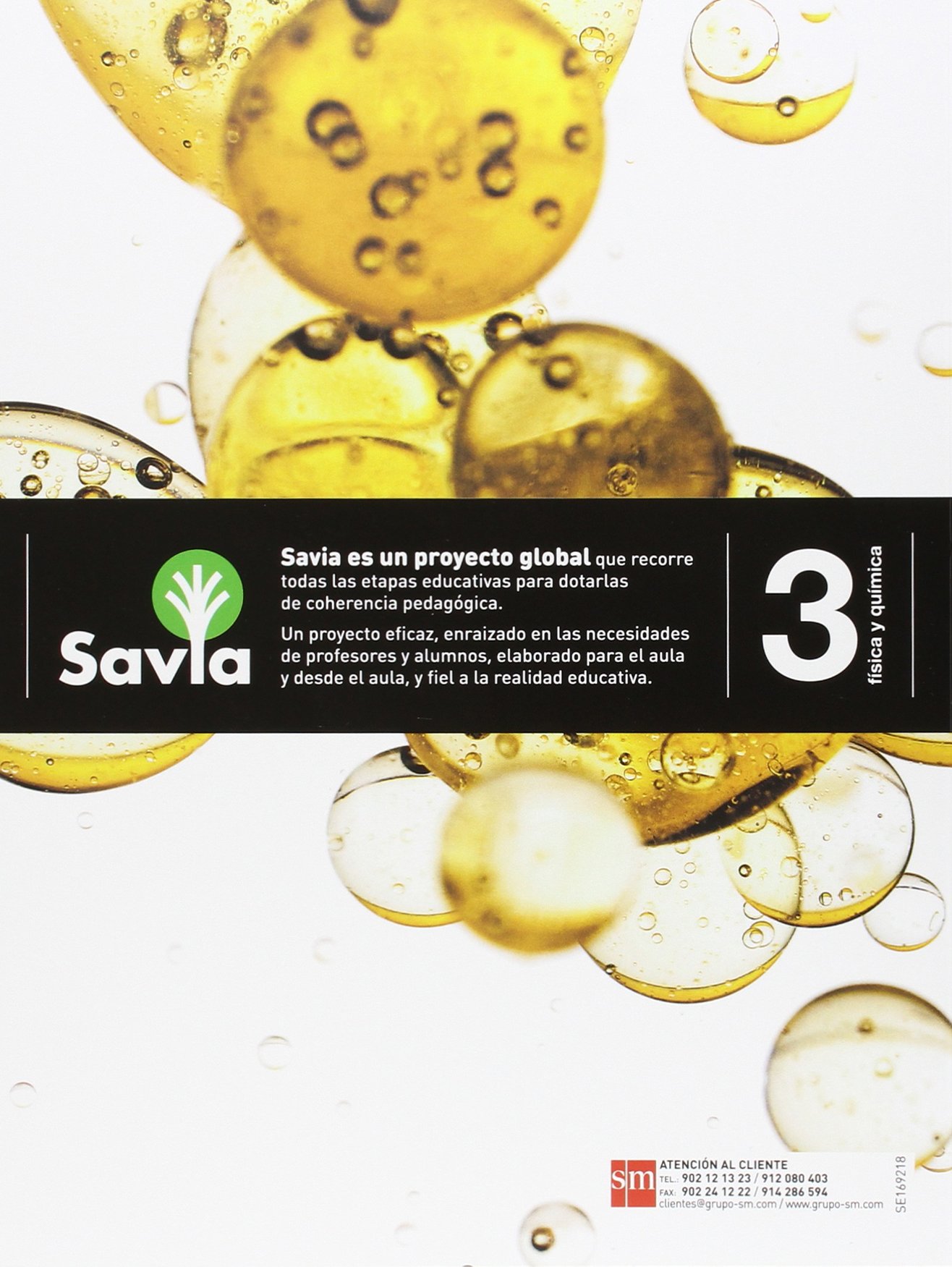 Física y química. 3 ESO. Savia. Trimestres - Pack de 3 libros - 9788467583380