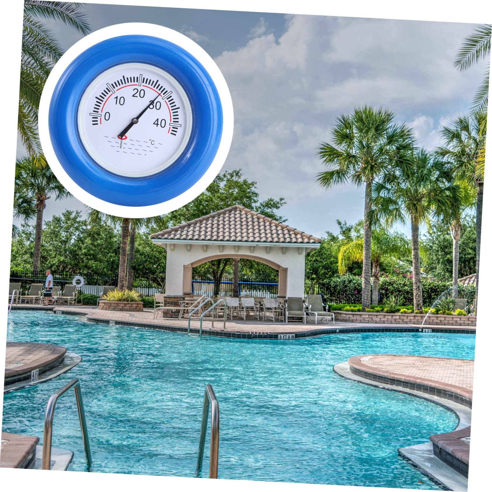 Termometro Galleggiante Piscina con Display e per Stagni Vasche e Acquari Monitoraggio Temperatura Affidabile