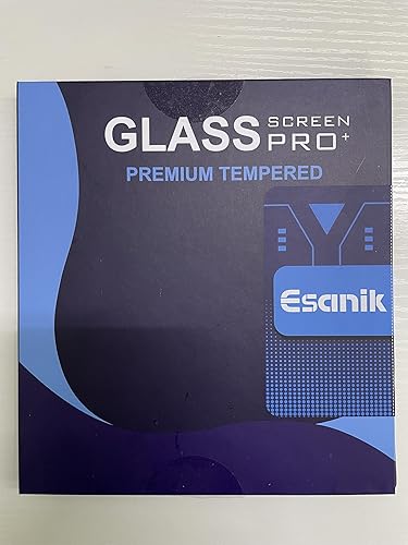 Miniatura 7 de Esanik Paquete de 2 protectores de lente de cámara para iPhone 15 ProiPhone 15 Pro Max, carcasa de aleación de aluminio mate de vidrio templado,