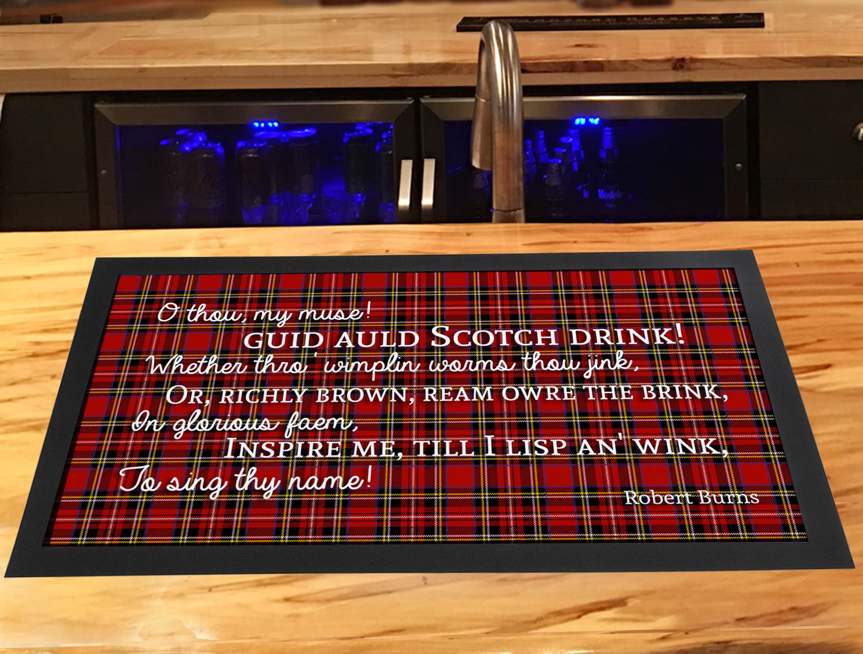 Artylicious Cocktails & Dreams, Flanagans Bar Ruer, Mat Bar Ruer Counter Mat