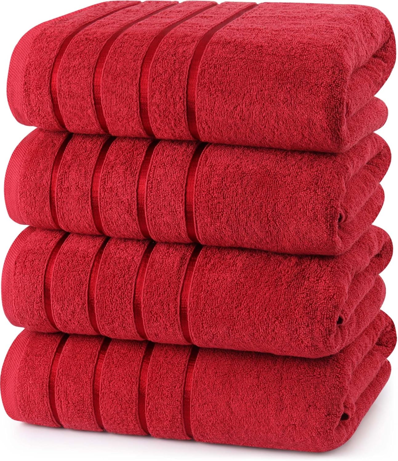 Utopia Towels 4 Pack Premium Viscose Oversized Bath Towels